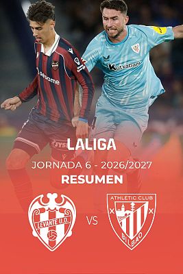 Resúmenes de LaLiga - Levante UD - Athletic Club de Bilbao: resumen del partido aplazado de la 6ª jornada de Liga | Primera