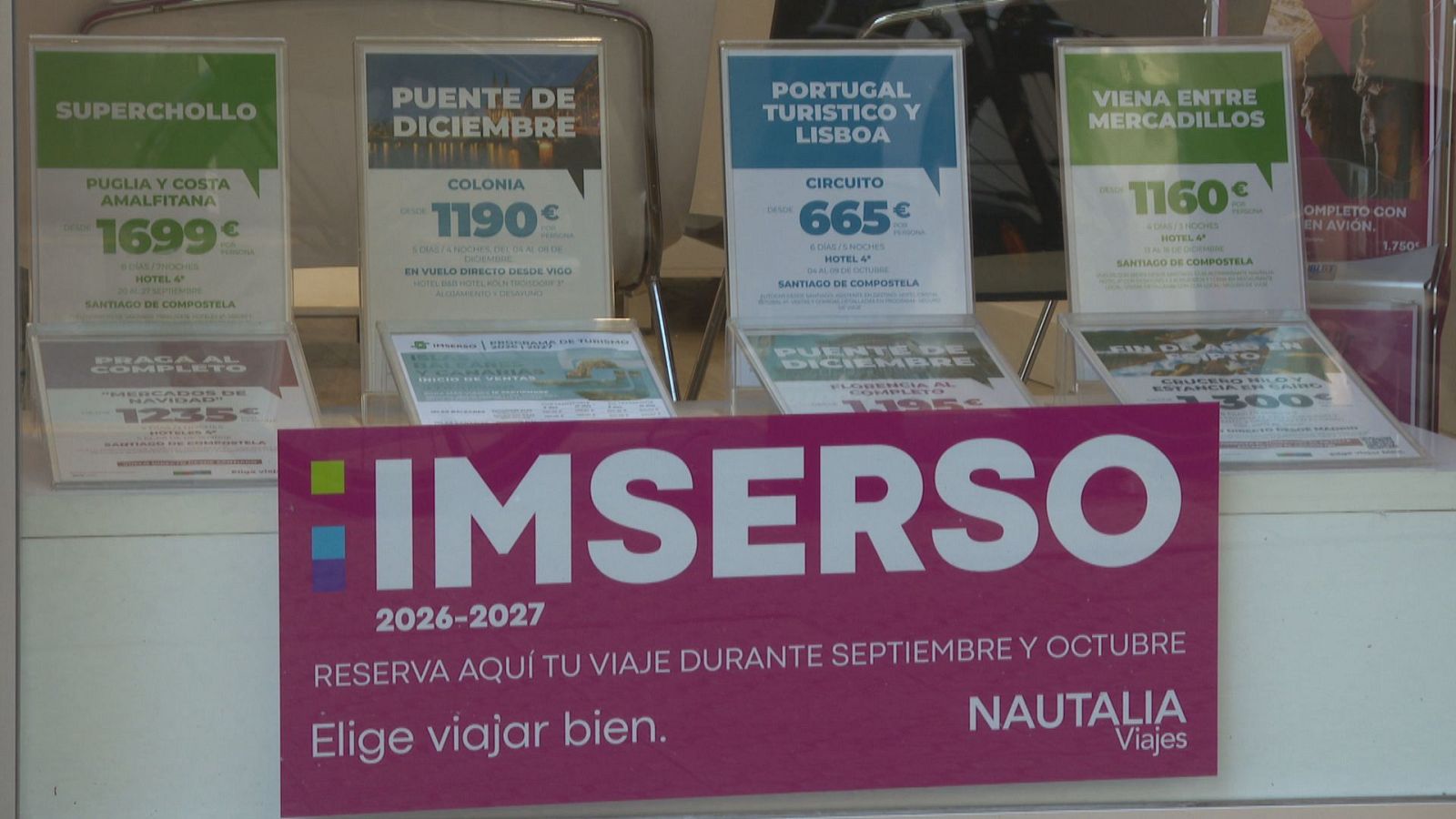 Máis de 64.000 viaxes do Imserso desde Galicia