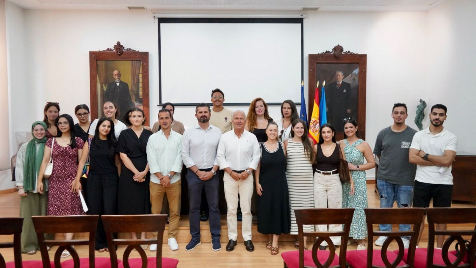 Imagen de las nuevas enfermeras escolares.