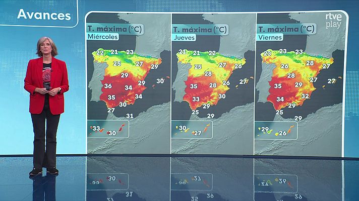 El tiempo - Las temperaturas máximas ascenderán en la mitad nordeste peninsular y en los archipiélagos