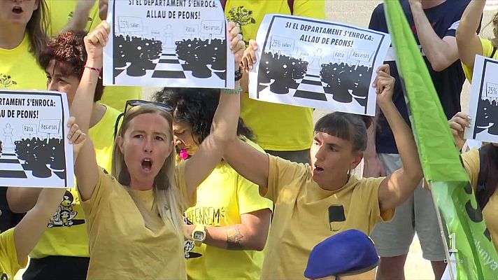L'Informatiu - El Govern busca un gran pacte educatiu i els sindicats reclamen recursos i concreció