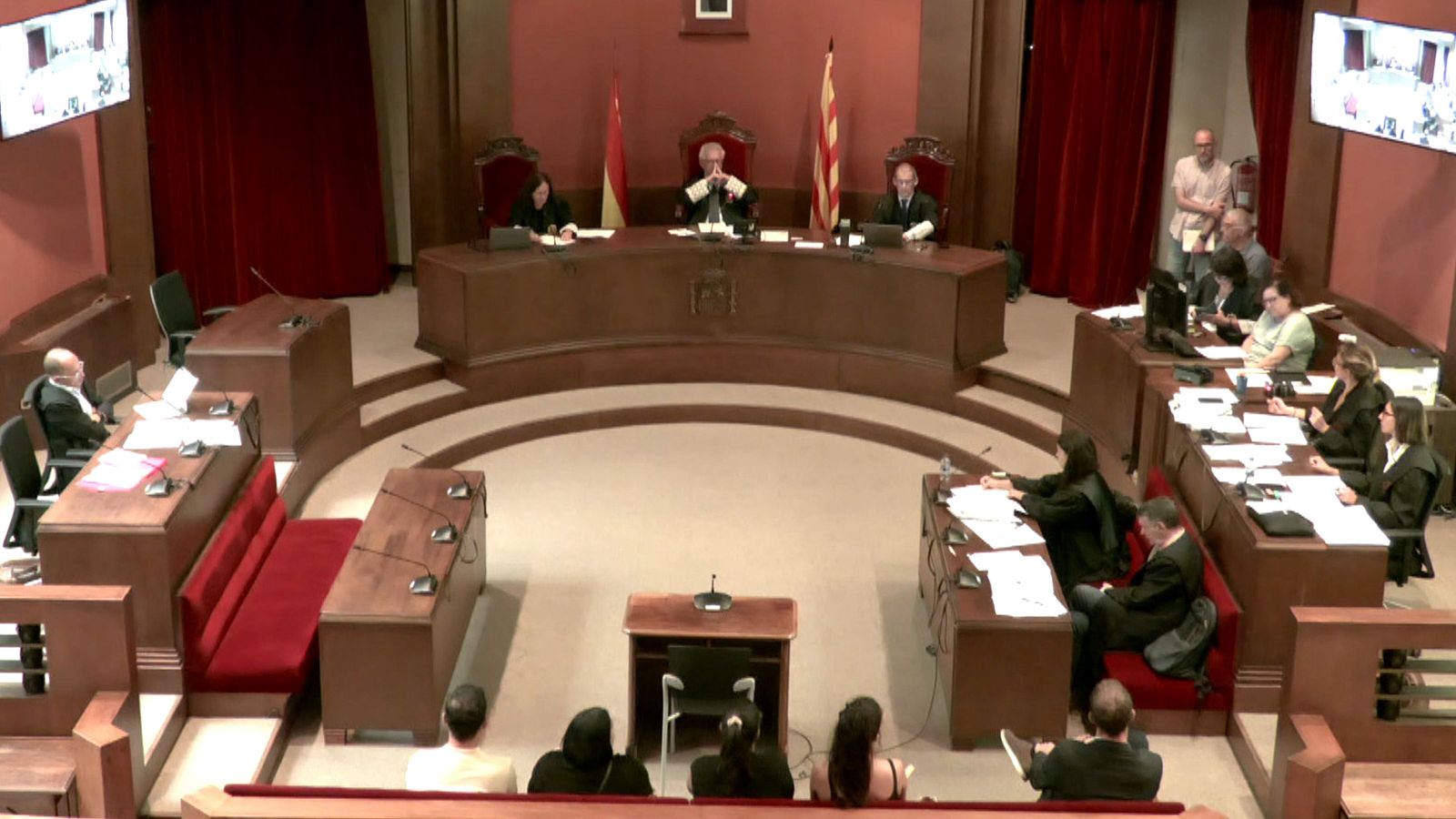 La sessió del judici pels serveis de Meta a l'Audiència de Barcelona