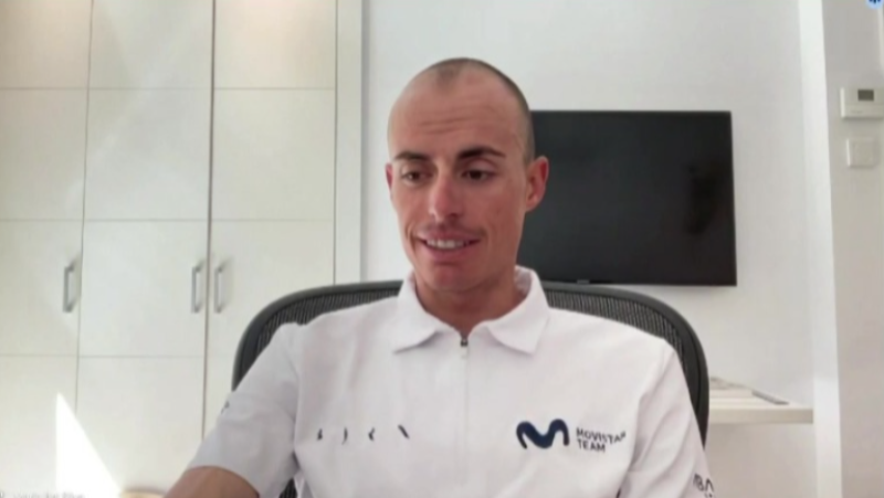 Enric Mas en su entrevista en Radiogaceta de los Deportes