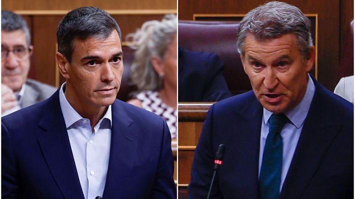 Informativo 24h - Sánchez y Feijóo protagonizan un cara a cara en el Congreso marcado por la crisis en Ceuta