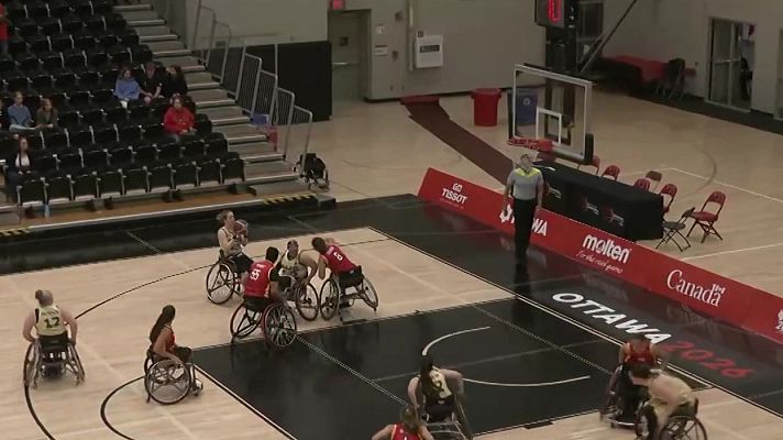 Baloncesto en silla de ruedas - Campeonato del Mundo Femenino. 1ª Ronda: Australia - España 