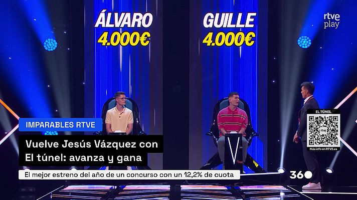 Mañaneros 360 - Vuelve Jesús Vázquez con 'El Túnel: avanza y gana'