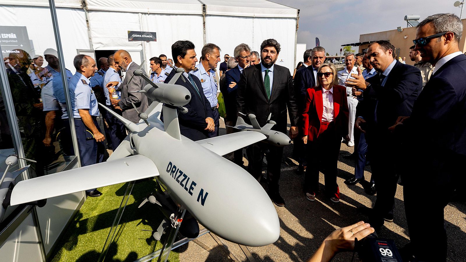 El antiguo aeropuerto de San Javier acoge UNVEX 2026, el mayor evento de drones y sistemas no tripulados de España.