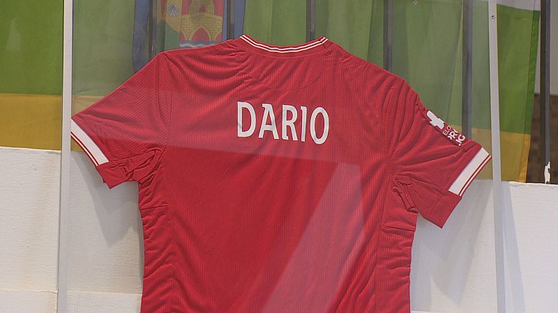 Darío Gómez ya forma parte del Museo de Pelota en el Frontón Adarraga de Logroño