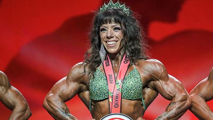 Noticias Aragón - Silvia Cuartero, de Zaragoza a la cima del culturismo en Las Vegas