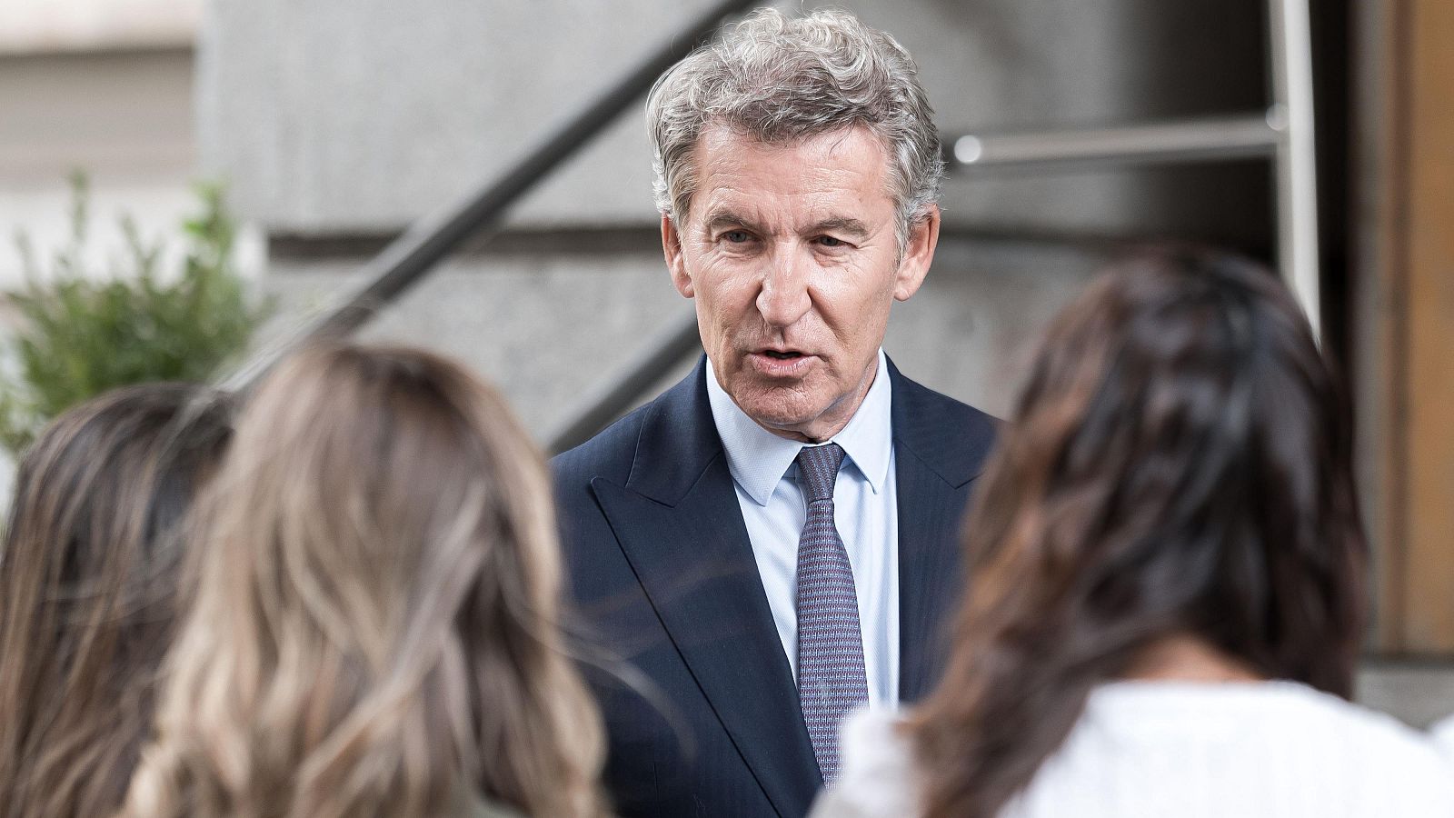 El presidente del Partido Popular, Alberto Núñez Feijóo