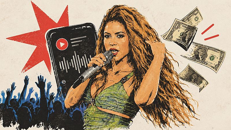 Detrás de la residencia de Shakira y otros macroconciertos: escuchas 'online', fiebre por las experiencias y mucho negocio