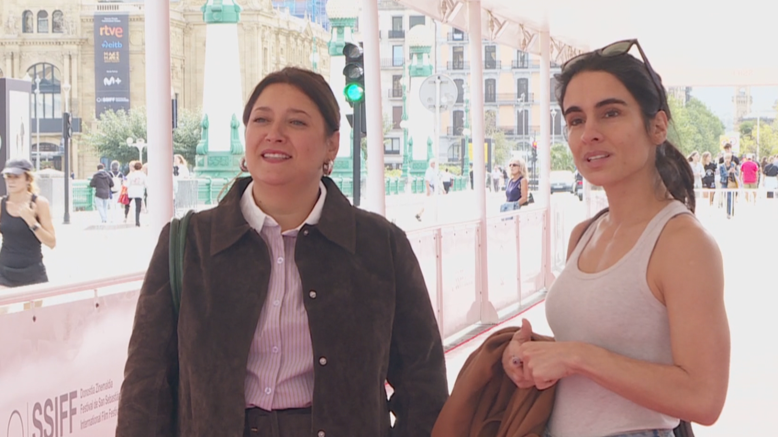 Mariona Teres y Fariba Seikhan son las presentadoras de la gala inaugural del Zinemaldia