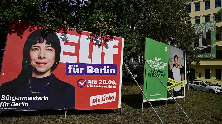 Telediario 1 - Elecciones regionales en Berlín: La Izquierda podría tomar la capital