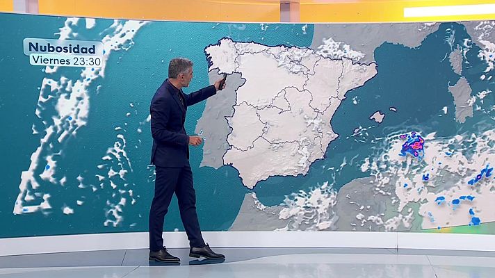 El tiempo - Chubascos fuertes en litoral catalán, tercio sureste peninsular y especialmente Mallorca e islas Pitiusas