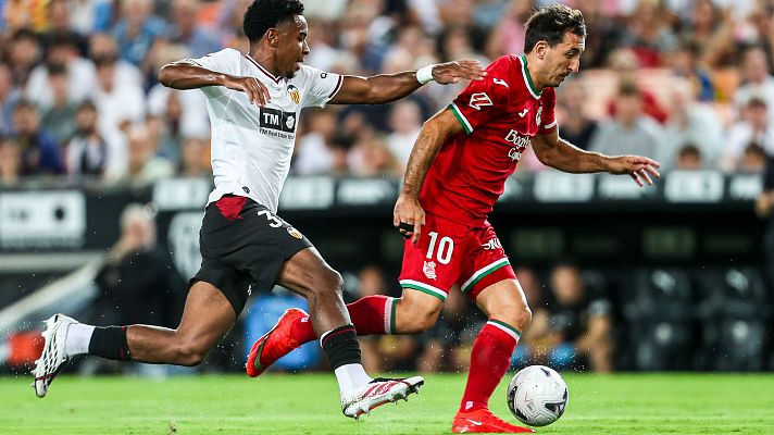 Resúmenes de LaLiga - Valencia CF - Real Sociedad: resumen del partido de la 7ª jornada de Liga | Primera