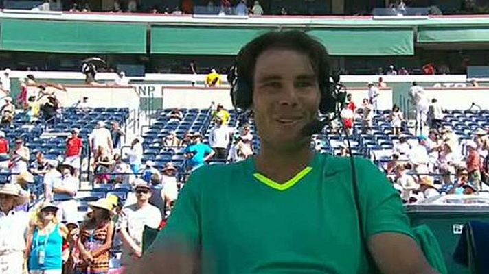 Tenis - Nadal: "La rodilla me duele menos cuando juego"