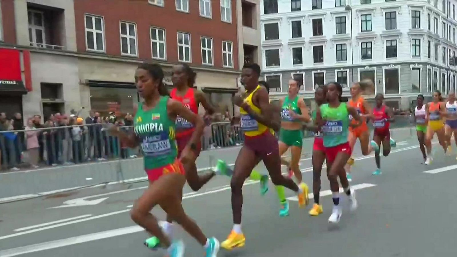 Campeonato del Mundo. Pruebas en ruta 5 km Femenino