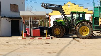 Los agricultores piden ayudas ante el aumento del precio del gasóleo