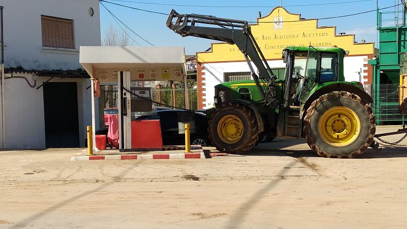 Imagen de un tractor