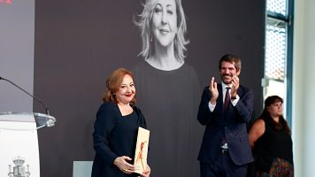 Carmen Machi, tras recoger el Premio Nacional de Cinematograf�a: "El cine me ha dado una vida maravillosa"