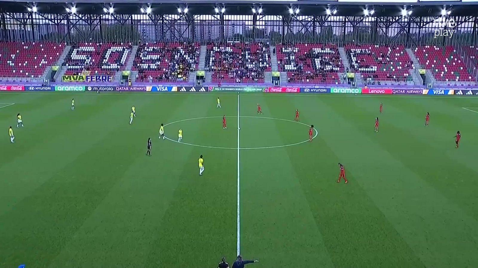 Campeonato del Mundo Sub-20 Femenino. ¼ final: Brasil - España 