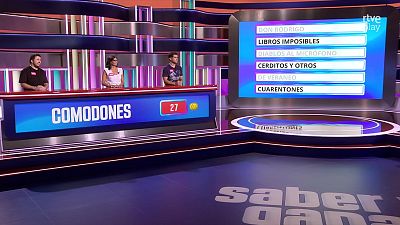Saber y ganar. Edición de fin de semana - 20/09/26