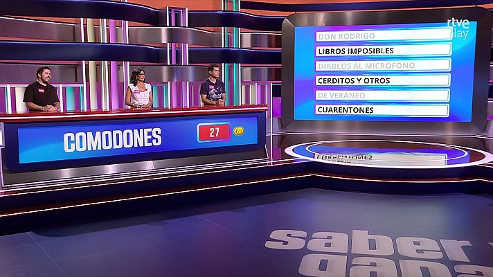 Saber y ganar - Saber y ganar. Edición de fin de semana - 20/09/26