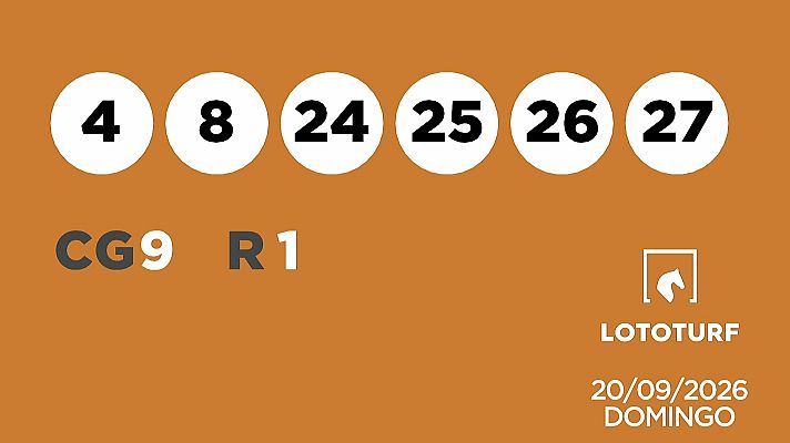 SELAE - Sorteo de Lotería Lototurf: 20/09/2026
