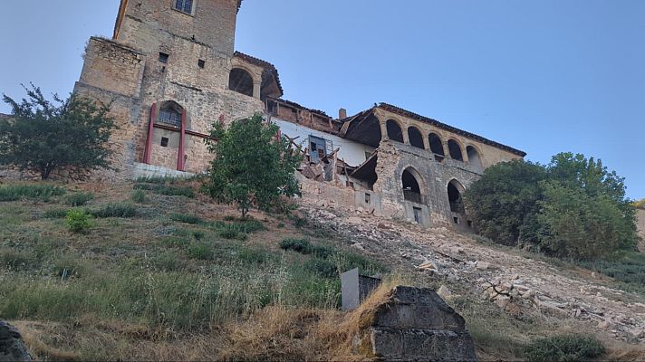  - Nuevo desprendimiento en el palacio de los Hurtado de Mendoza, en Almazán