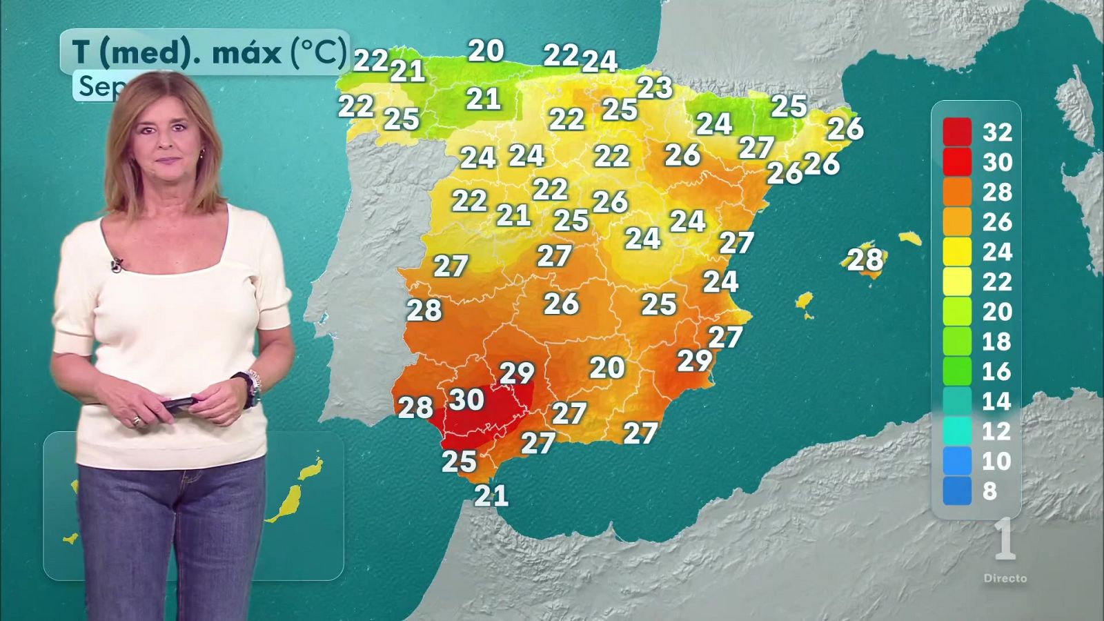 El tiempo en Extremadura - 22/09/2026