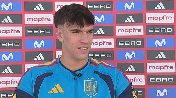 Carlos Esp�, tras su primera llamada con la sub-21: "Ten�a muchas ganas"