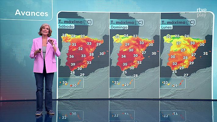 El tiempo - Situación de estabilidad generalizada dominada por las altas presiones 