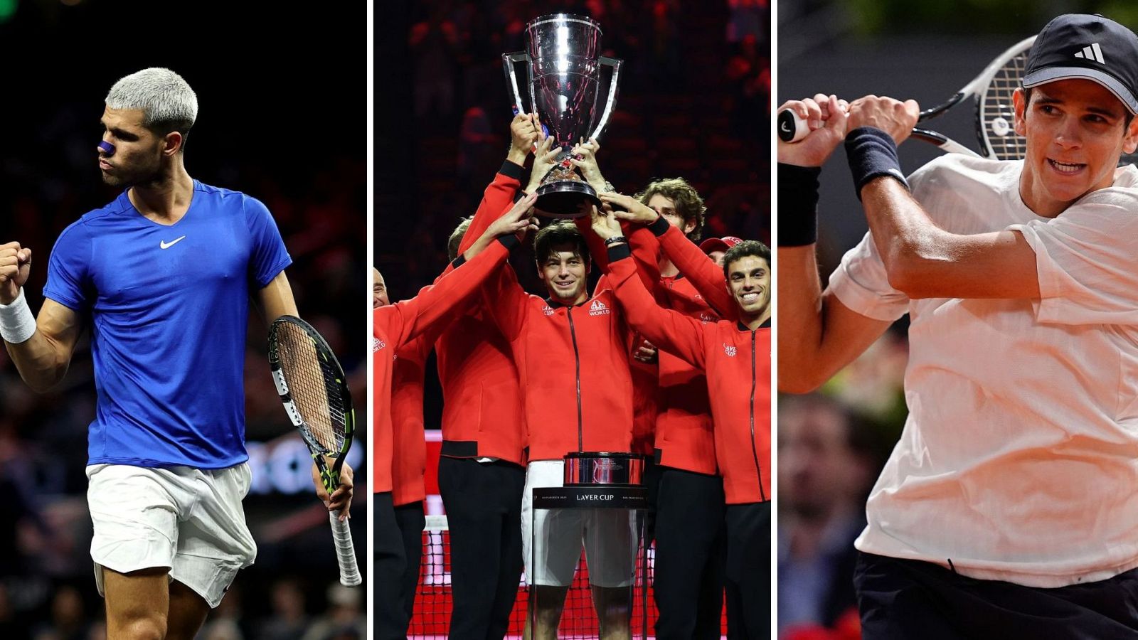 Todo listo en Londres para el arranque de la Laver Cup con Carlos Alcaraz y Rafa Jódar