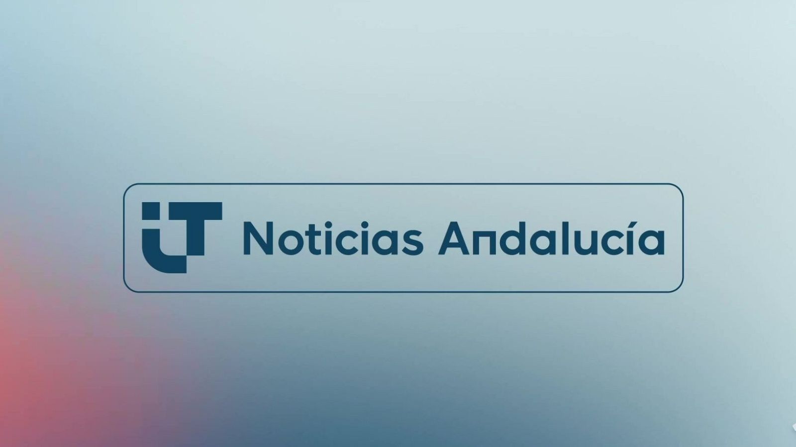 Identidad visual de "Noticias Andalucía" con logo "iT" y texto en azul oscuro sobre fondo degradado.