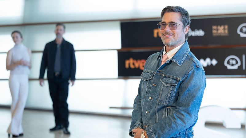 Brad Pitt presenta en San Sebasti�n su �ltima pel�cula "Heart of the beast"