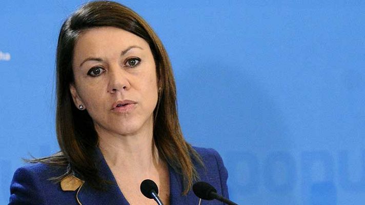 Telediario 1 - Cospedal sobre pensiones