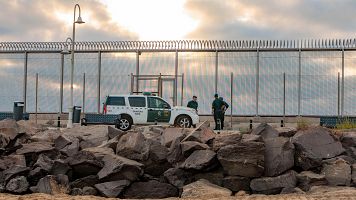 Tranquilidad en Melilla con un refuerzo policial en la frontera por los llamamientos de entrada