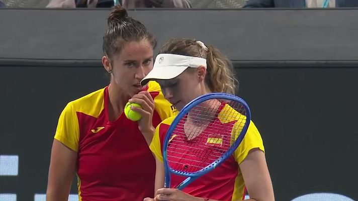 Tenis - Billie Jean King Cup.  1/4 Final: Kazakhstan - España 3º Partido Dobles