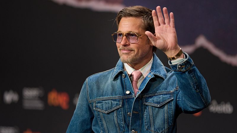 Brad Pitt presenta su nueva película en el Festival de San Sebastián
