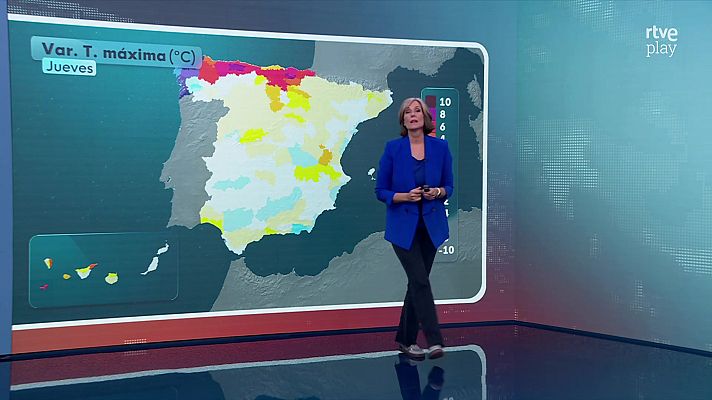 El tiempo - Ascenso notable de las temperaturas máximas en Lanzarote y Fuerteventura