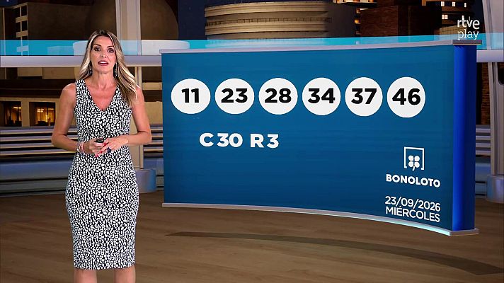 Loterías - Sorteo de la Bonoloto del 23/09/2026