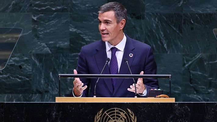 RTVE Noticias Vídeo - Discurso completo de Pedro Sánchez ante la Asamblea General de la ONU