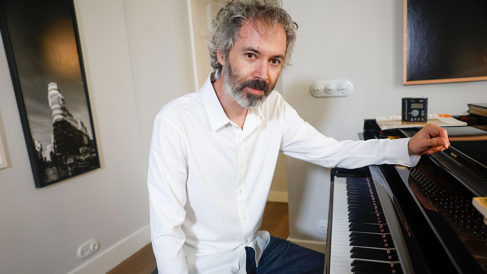 El pianista y escritor español de origen británico James Rhodes, en una imagen de archivo