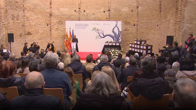 Homenaje en Magallón a las víctimas de la fosa de Borja