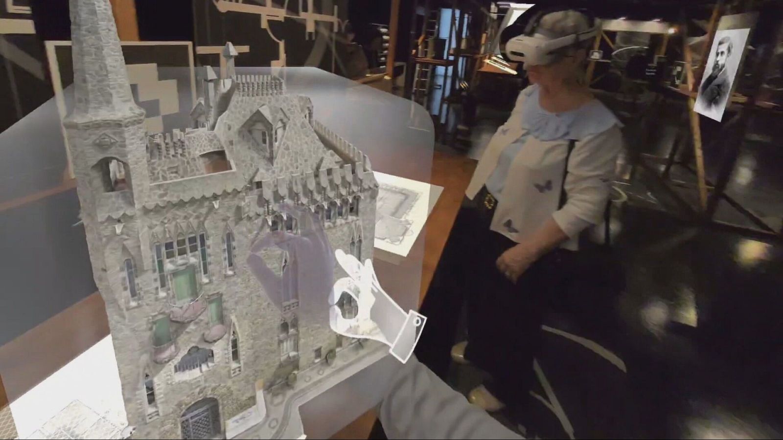 Els edificis inèdits de Gaudí prenen forma a l'Espai Imagina