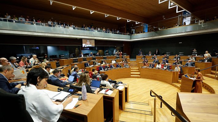 Telenavarra - Los socios de Gobierno le afean a Chivite el cierre de ikastolas y la gestión de los túneles de Belate