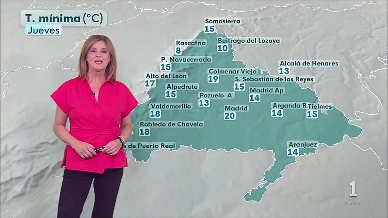 El tiempo en la Comunidad de Madrid –   24/09/26