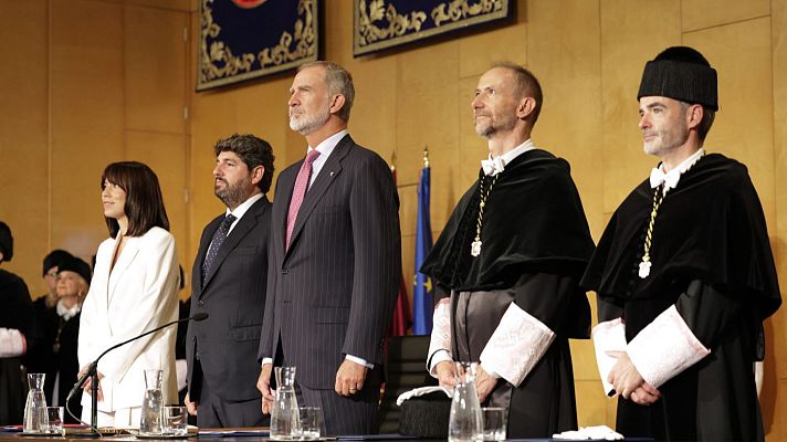 Noticias Murcia - El Rey Felipe VI inaugura el curso académico de las universidades en Cartagena