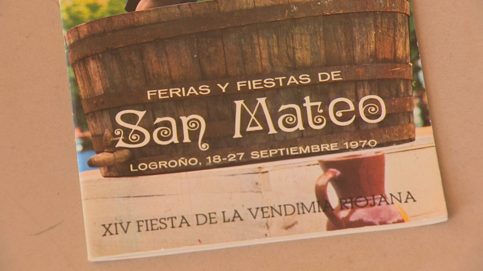 Programa de fiestas mateas de 1970