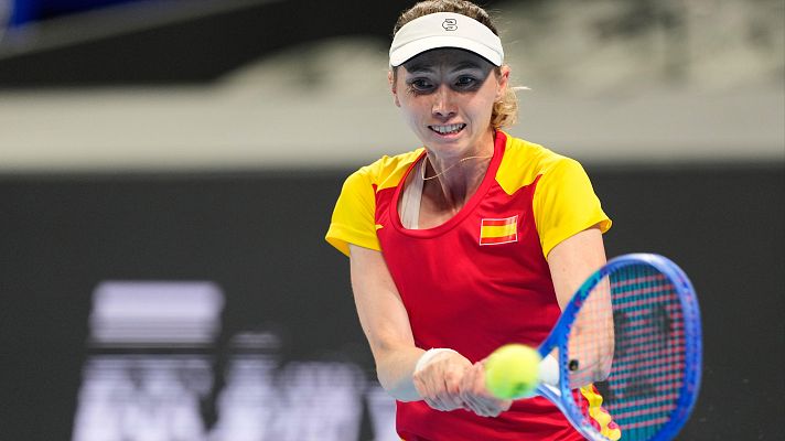 Tenis - Resumen del partido entre Cristina Bucsa y Linda Noskova de la Billie Jean King Cup